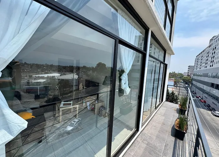 Apartamento 2br Terrace - 10 Min To Estadio Azteca