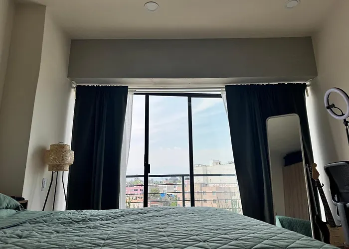 Apartamento 2br Terrace - 10 Min To Estadio Azteca México DF